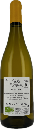 LA GOUTTE DU SEIGNEUR BLANC - Domaine Duseigneur DOS.png