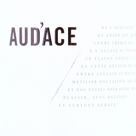 Aud\'ace Blanc