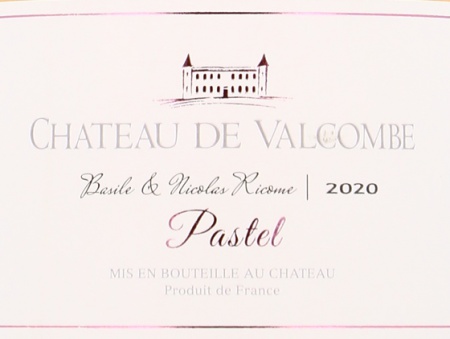 Château de Valcombe Pastel Rosé