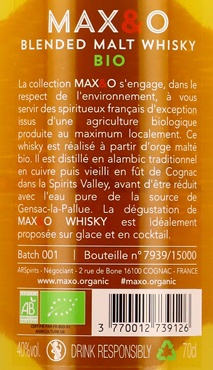 Max & O - Whisky bio 